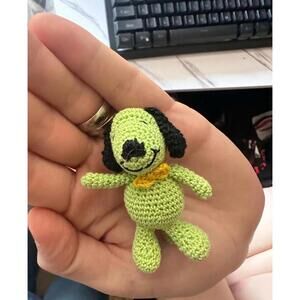 Cute Handcrafted Snoopy Amigurumi Miniature